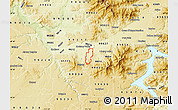 Physical Map of ZIP code 99037