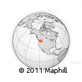 Outline Map of ZIP Code 99037