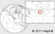Blank Location Map of ZIP code 99040