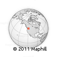 Outline Map of ZIP Codes Starting with 991