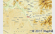 Physical Map of ZIP code 99201