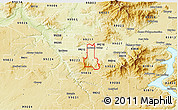 Physical 3D Map of ZIP code 99206