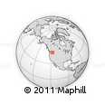 Outline Map of ZIP Code 99206