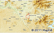 Physical 3D Map of ZIP code 99212