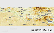 Physical Panoramic Map of ZIP code 99212