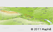 Physical Panoramic Map of ZIP code 99353
