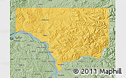Savanna Style Map of Cowlitz County
