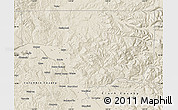 Shaded Relief Map of Cowlitz County