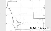 Blank Simple Map of Grays Harbor County, no labels