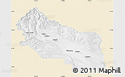 Classic Style Map of Kittitas County, single color outside