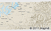 Shaded Relief 3D Map of Pierce County