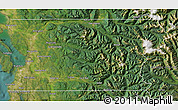 Satellite Map of Snohomish County
