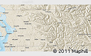 Shaded Relief Map of Snohomish County