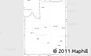 Blank Simple Map of Spokane County