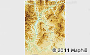 Physical 3D Map of Stevens County