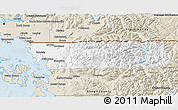 Classic Style 3D Map of Whatcom County