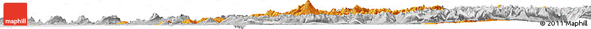 Political Horizon Map of Whatcom County, lighten, desaturated