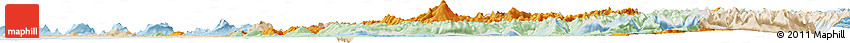 Political Horizon Map of Whatcom County, lighten
