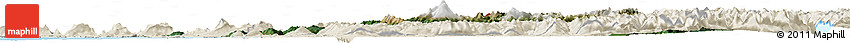 Satellite Horizon Map of Whatcom County, shaded relief outside Satellite Horizon Map of Whatcom County, shaded relief outside