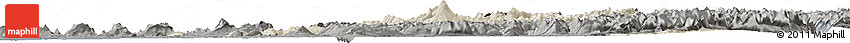 Shaded Relief Horizon Map of Whatcom County, darken, semi-desaturated Shaded Relief Horizon Map of Whatcom County, darken, semi-desaturated
