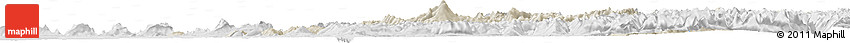 Shaded Relief Horizon Map of Whatcom County, lighten, desaturated Shaded Relief Horizon Map of Whatcom County, lighten, desaturated