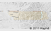 Shaded Relief Map of Whatcom County, lighten, desaturated