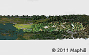 Satellite Panoramic Map of Whatcom County, darken