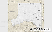 Classic Style Map of Whitman County