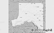 Gray Map of Whitman County