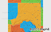 Political Map of Whitman County