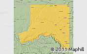 Savanna Style Map of Whitman County
