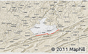 Classic Style 3D Map of ZIP code 24740
