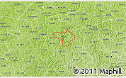 Physical 3D Map of ZIP code 25570