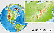 Physical Location Map of ZIP code 25671