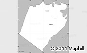 Gray Simple Map of Berkeley County