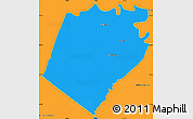 Political Simple Map of Berkeley County