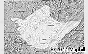 Gray 3D Map of Greenbrier County