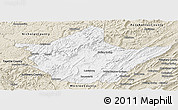 Classic Style Panoramic Map of Greenbrier County