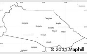 Blank Simple Map of Marion County