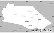 Gray Simple Map of Marion County