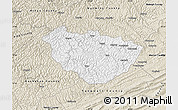 Classic Style Map of McDowell County