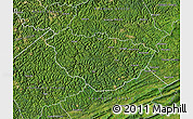 Satellite Map of McDowell County