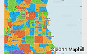Political Map of ZIP code 53204