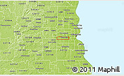 Physical 3D Map of ZIP code 53214