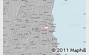 Gray Map of ZIP code 53216