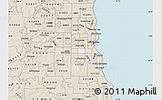 Classic Style Map of ZIP code 53219