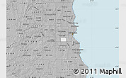 Gray Map of ZIP code 53219