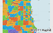 Political Map of ZIP code 53219