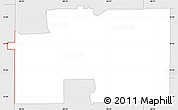 Silver Style Simple Map of ZIP code 53222