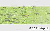 Physical Panoramic Map of ZIP code 54082